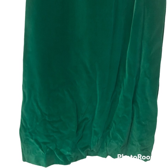 Vintage Green Velvet Long Dress size XS Look at pictures - Picture 3 of 10